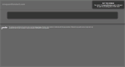 Desktop Screenshot of croquantfondant.com